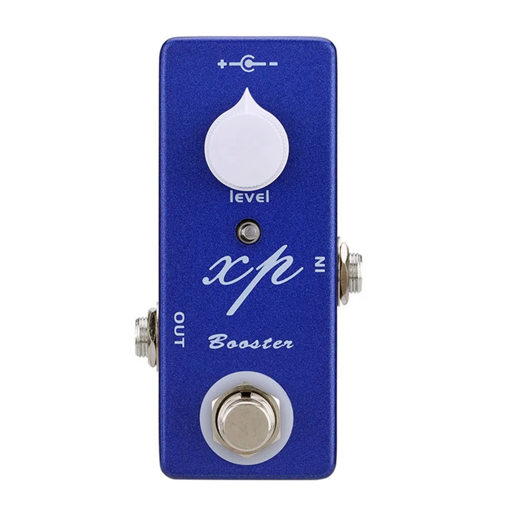 

Single Electric Guitar Musical Instrument Effect Pedal XP +20dB Unadulterated BOOSTER Clean Boost True Bypass FET Design