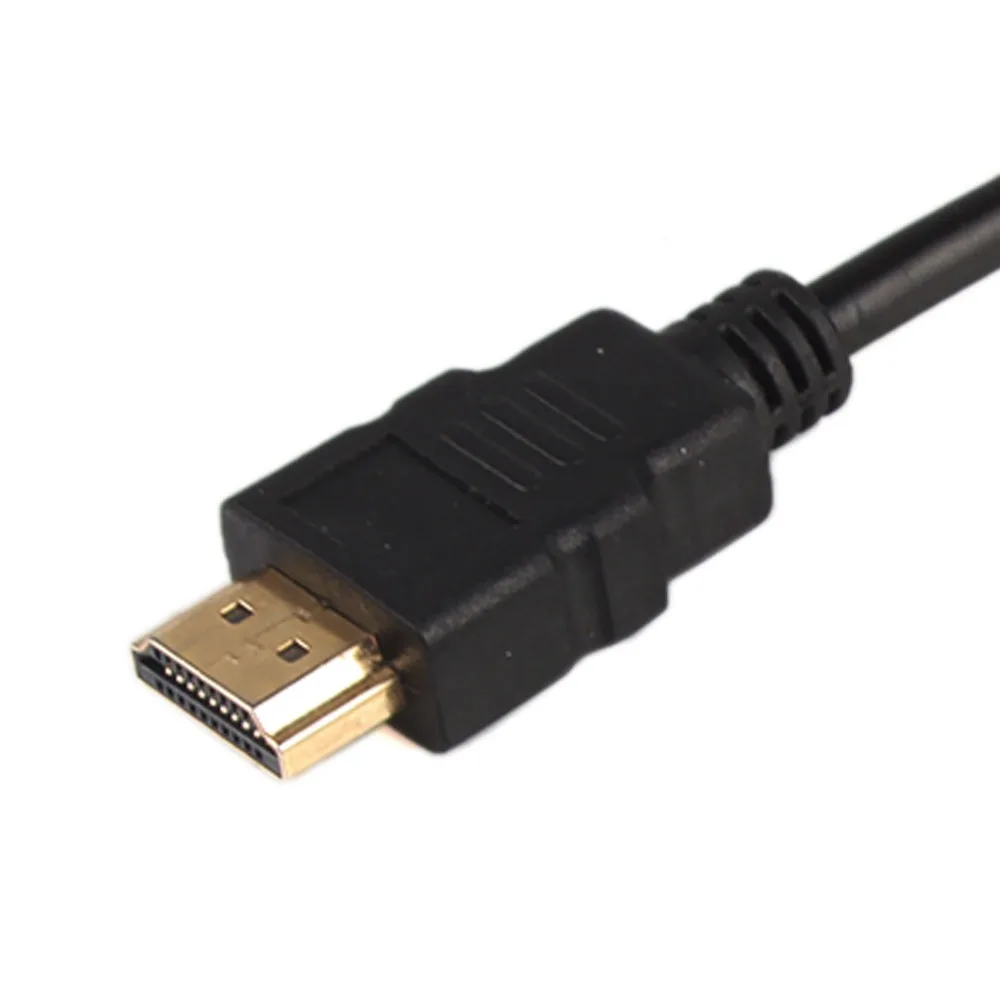 Адаптер HDMI совместимый с VGA кабель преобразователя цифрового сигнала в