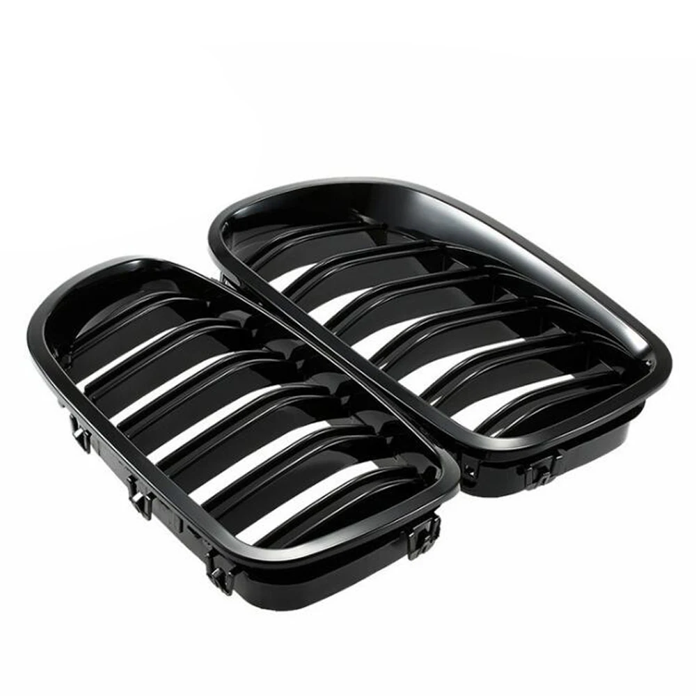 Для BMW F10 5 Series 520i 523i 525i 530i 535i 2010 + глянцевая черная двойная планка M5 Передняя ножка