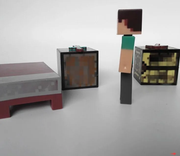 Новые игрушки 9 стилей каменная Кровать Коробка модель Действие Детские