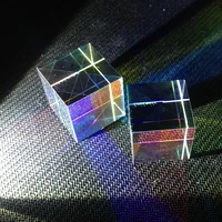 color prism six sides bright 28m large glass black tech pendant science experiment beamsplitter photo