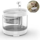 1.6L большой Ёмкость собака бутылка для воды экономия энергии Автоматическая кошка подачи воды Смарт товары для домашних животных кошек поилка водопроводной воды потока