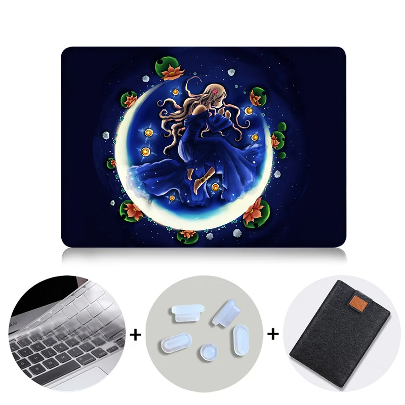 MB14 MTT чехол для Macbook Pro retina 13 15 дюймов A1706 A1989 A1398 Аниме Сумка для ноутбука чехол для Mac book Air 11,6 12 Pro 13,3 15,4 Fumda - Цвет: MB14