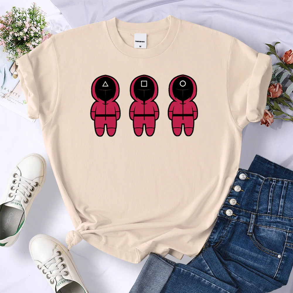 

Support Purchasing Squid Game Prints Women T-shirt Summer Anime Grace Clothes Harajuku Vogue Tops Fashion Casual T Shirts Woman