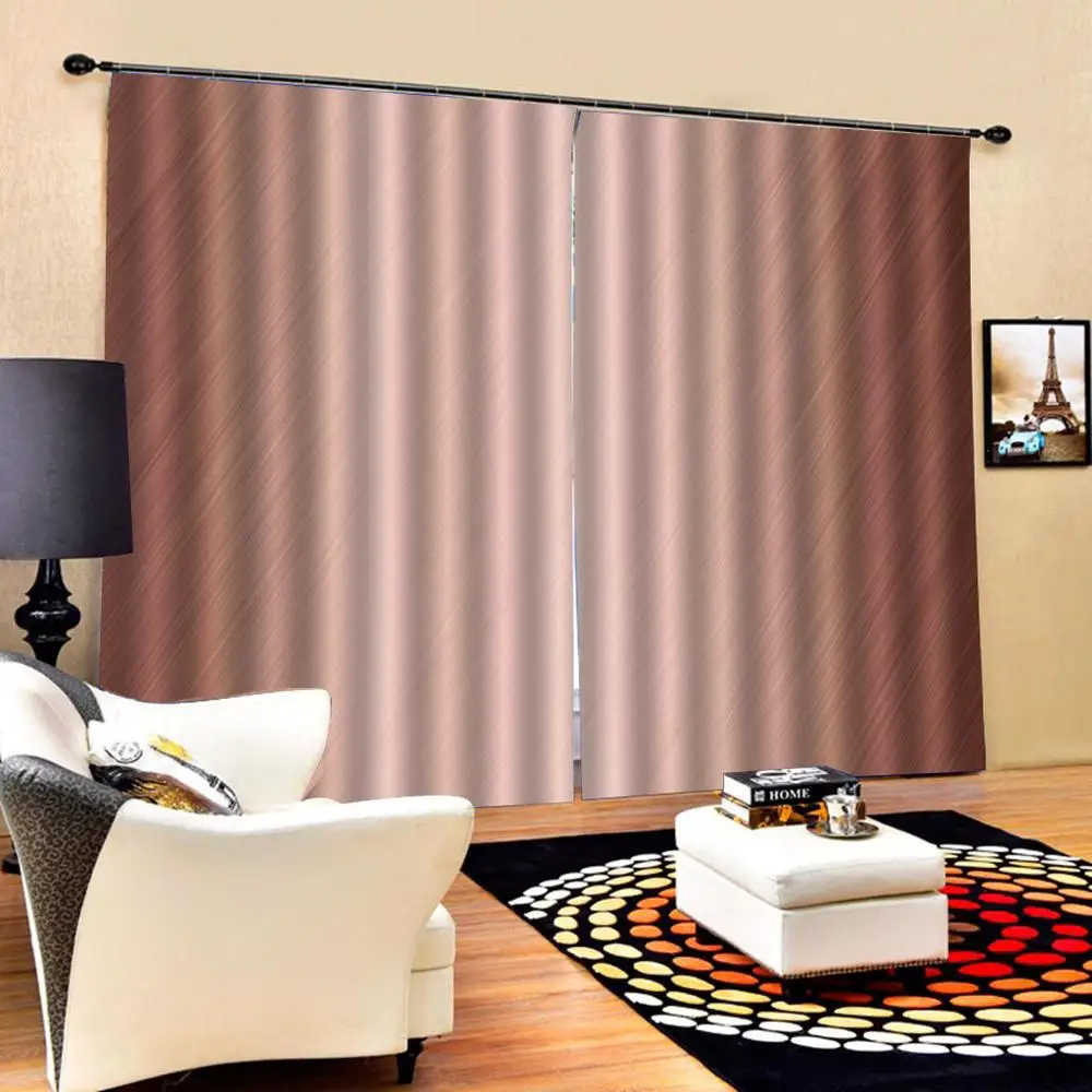 Изготовленные на заказ роскошные украшения для дома розовые тканевые занавески