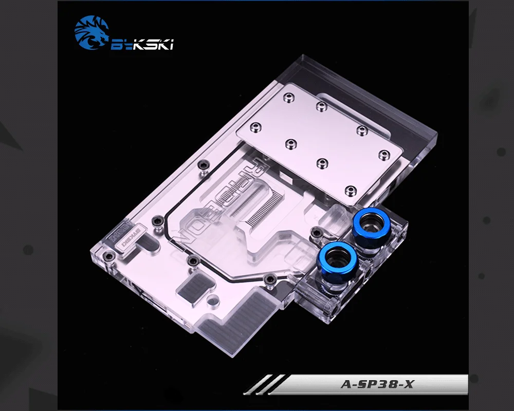 Bykski A-SP38-X, полное покрытие видеокарты блок водяного охлаждения RGB/RBW для Sapphire NITRO R9 380/380X 4GD5 OC