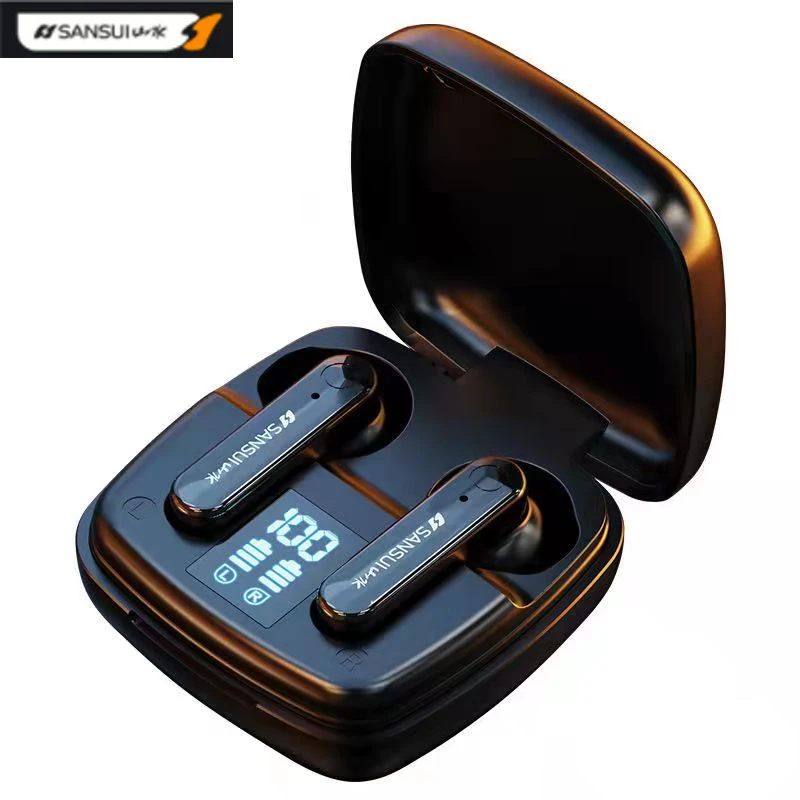 Беспроводные bluetooth-наушники Sansui tw25 умное шумоподавление светодиодный дисплей