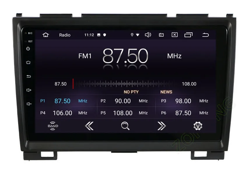 2.5D Android 9,0 RAM2Gb для aval H5 Автомобильный мультимедийный dvd-плеер Greatwall H3 Hover H5 Авторадио автомобильный gps-навигация, радио, стерео