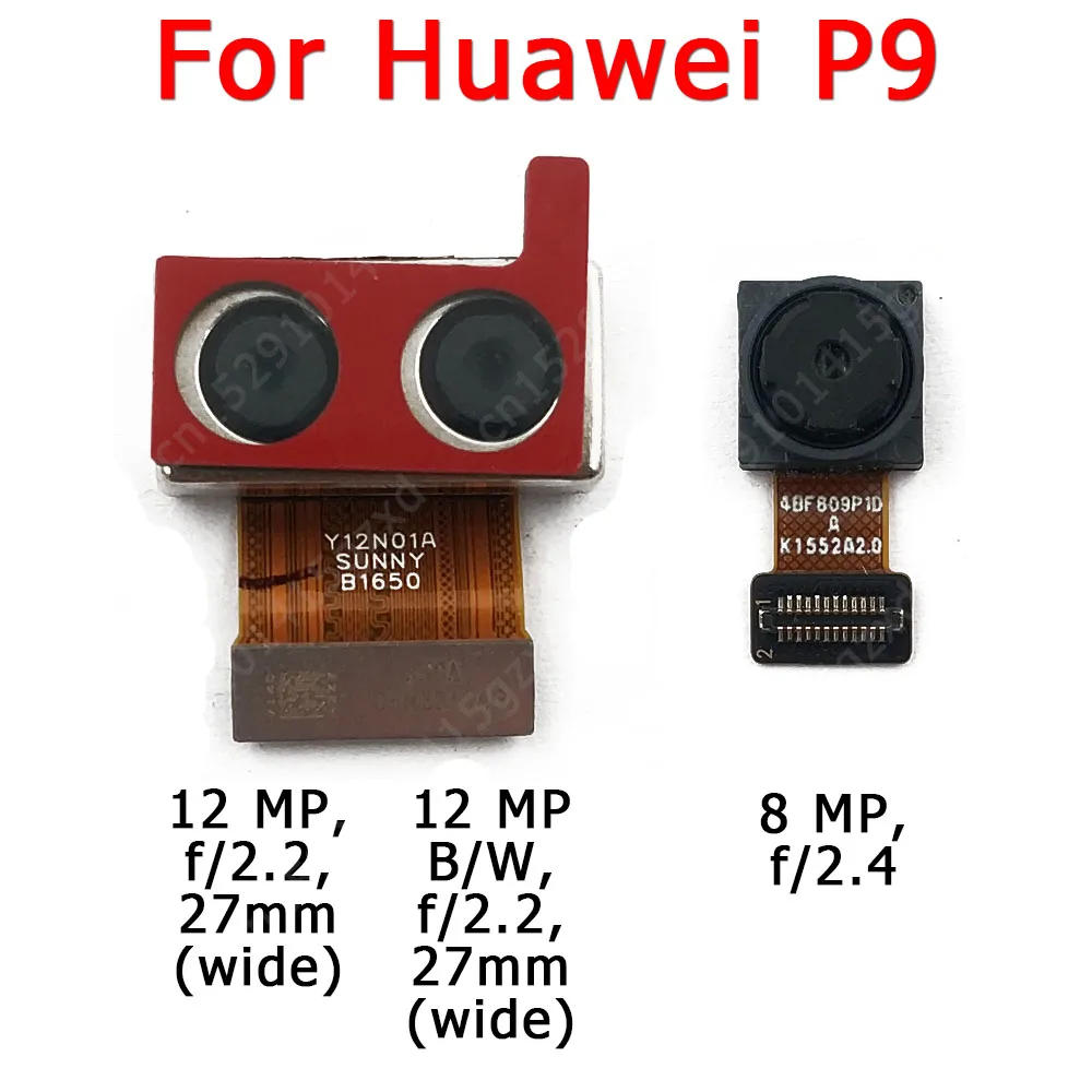 Оригинальный Для Huawei P9 плюс Lite Mini передние и задние камеры заднего вида Основная
