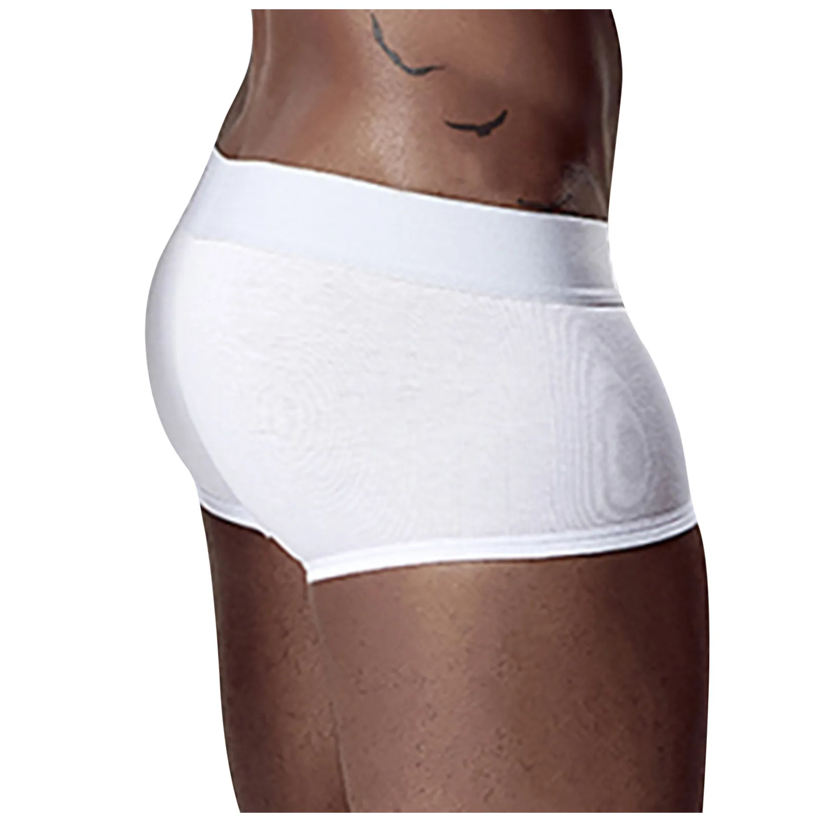 Трусы-шорты мужские хлопковое нижнее белье пикантные трусы для пар однотонные