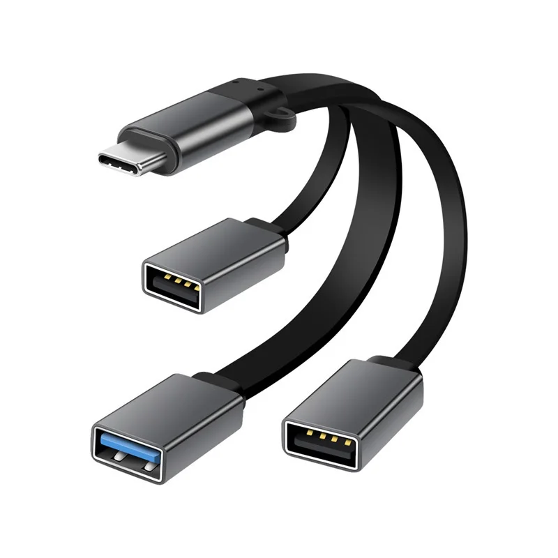 Кабель адаптер ANKNDO Type C3.0 на USB для Macbook удлинитель ноутбука 3 в 1 OTG кабель U диска