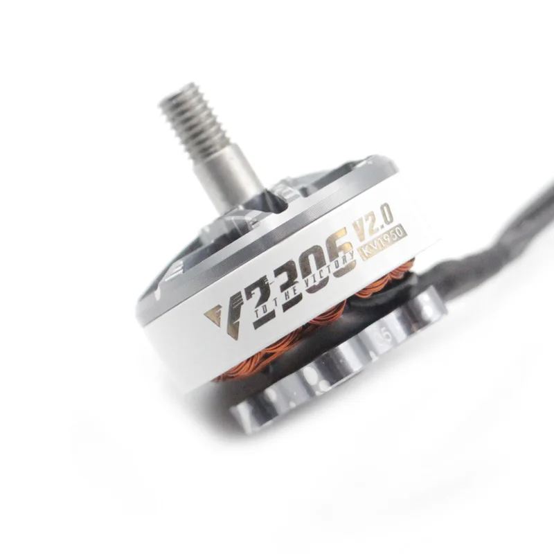 T-motor VELOX V2306 V2.0 2306 1950KV 2400KV 4-6S бесщеточный двигатель 4 мм вал 16x16 для