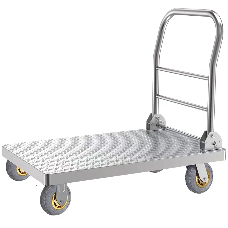 

Прицеп, платформа, складная, стальная тележка, тележка, толкающая тележка