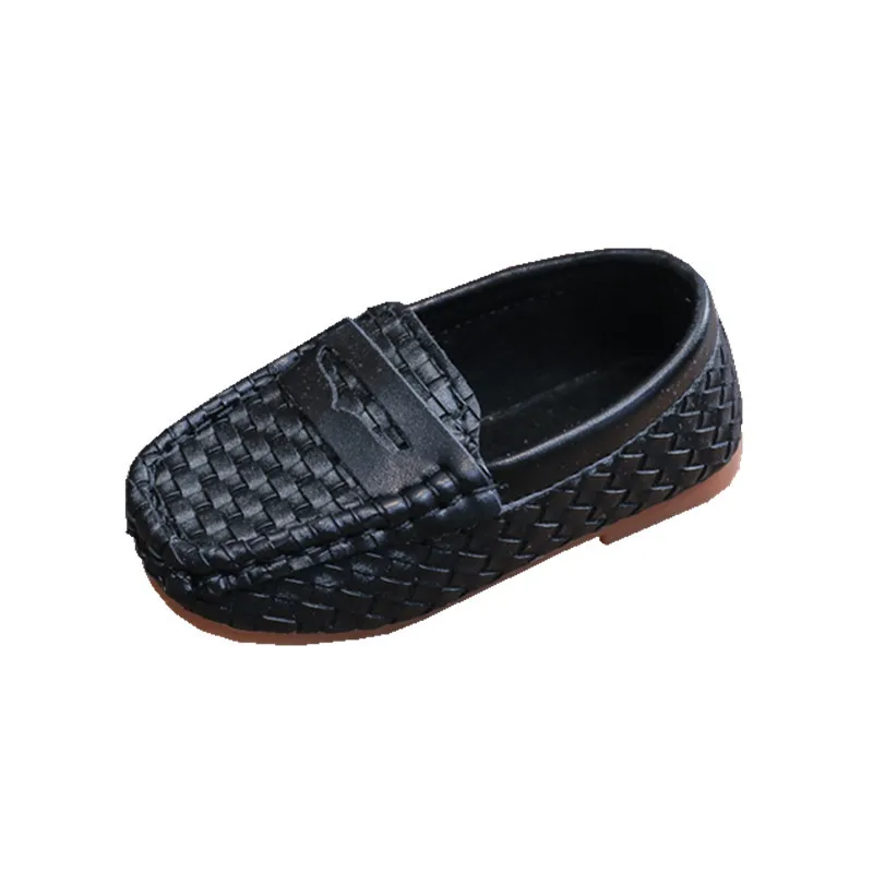 

Мокасины детские из мягкой кожи, повседневные туфли на плоской подошве, без застежки, лоферы, весна-осень