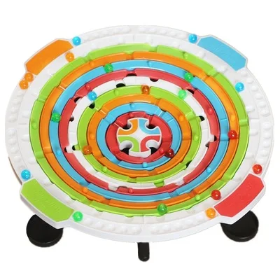 

Xiaoguaidan Circle Ball Game Puzzle Line Strategy Board Game Family Interactive Thinking Training Toy