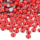 Стразы для горячей фиксации Стразы JUNAO, SS6, 8, 10, 16, 20, 30, с плоским основанием, для самостоятельной фиксации одежды