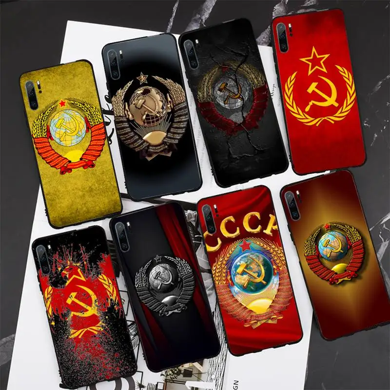 

USSR Soviet Emblem Phone Case for Samsung Galaxy J2 J4 J5 J6 J7 J8 Note5 7 8 9 10 20 prime plus lite ultra pro Fundas cover