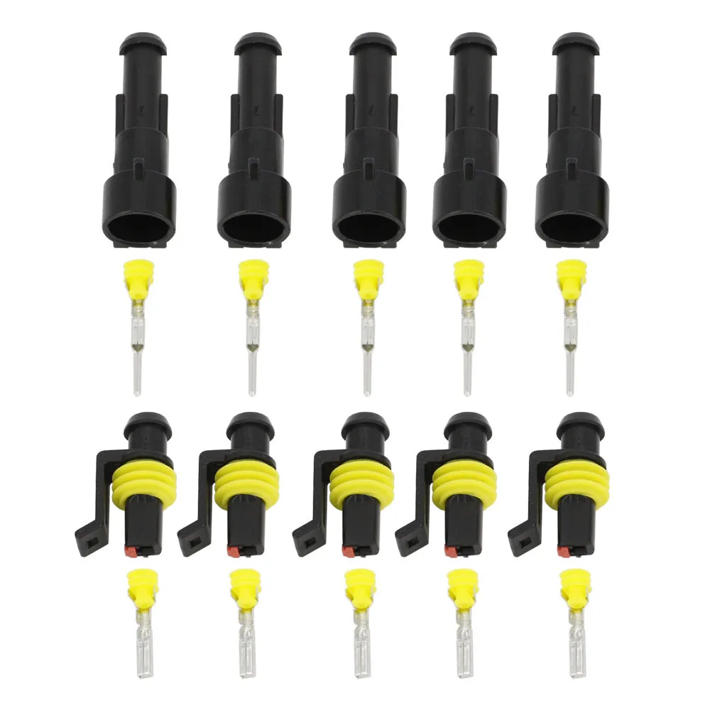 5 комплектов 1 контактный разъем для автомобильной лампы 5|connector plate|connectors
