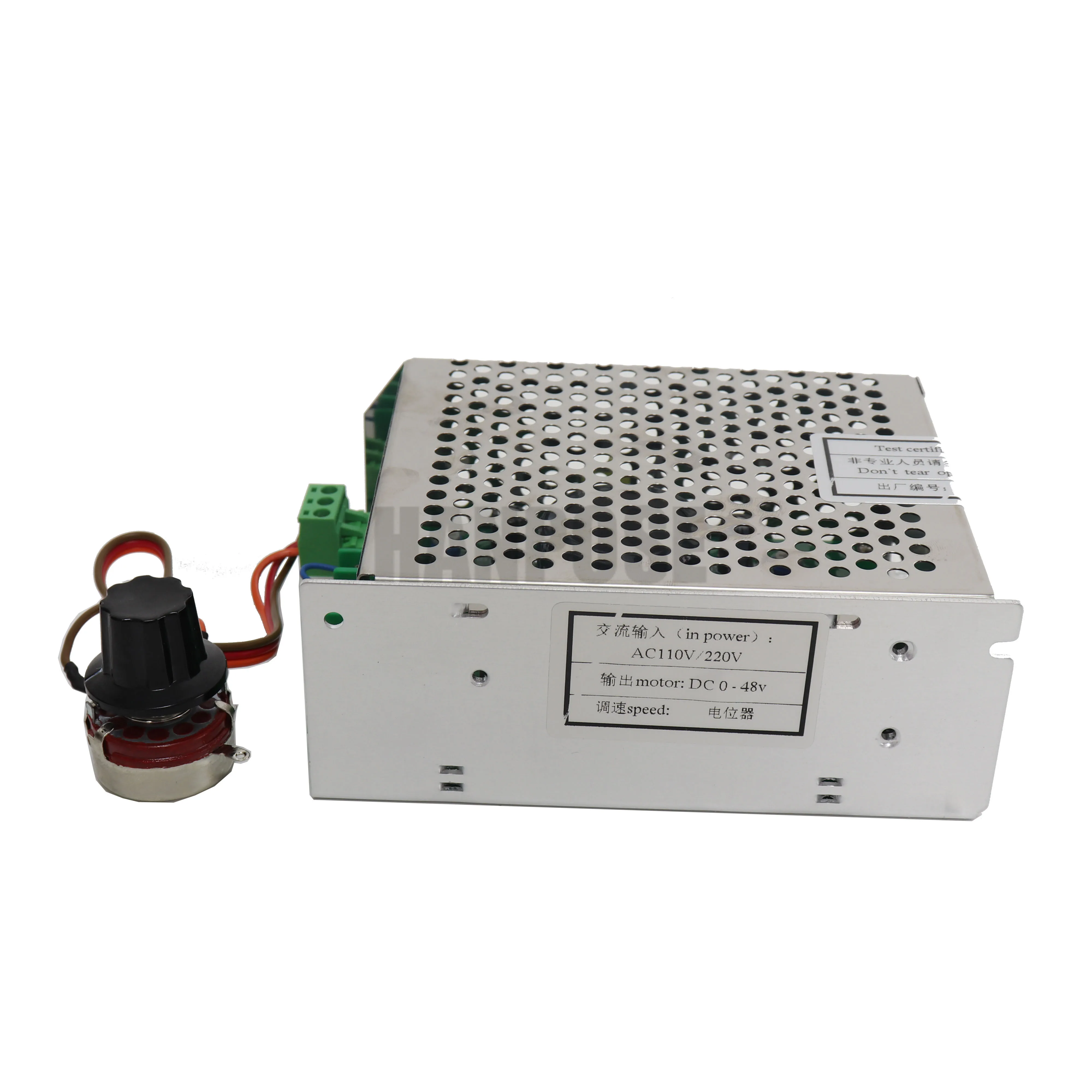 220v или 110V блок питания с регулятором скорости для 500w dc 0-100v cnc с воздушным охлаждением мотор шпинделя для DIY CNC
