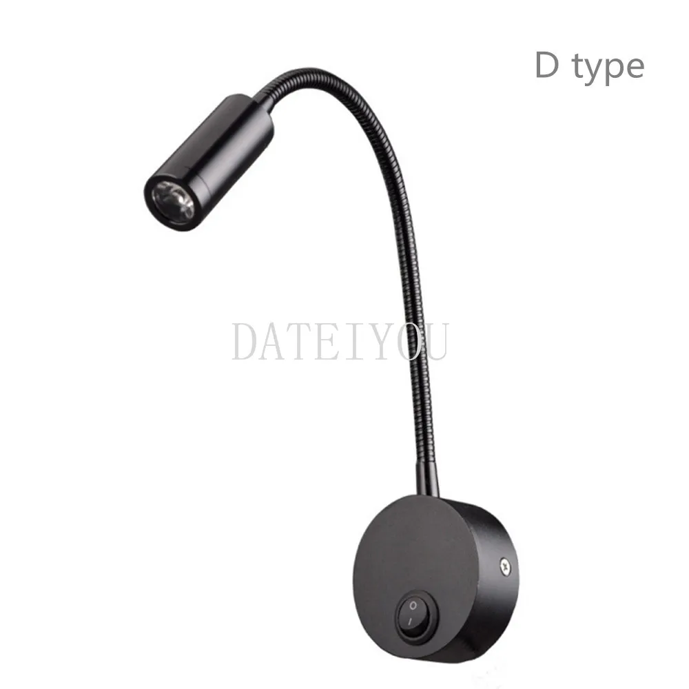 Спальня прикроватные лампы отель стены Общежитии Маленький ночной Светильник