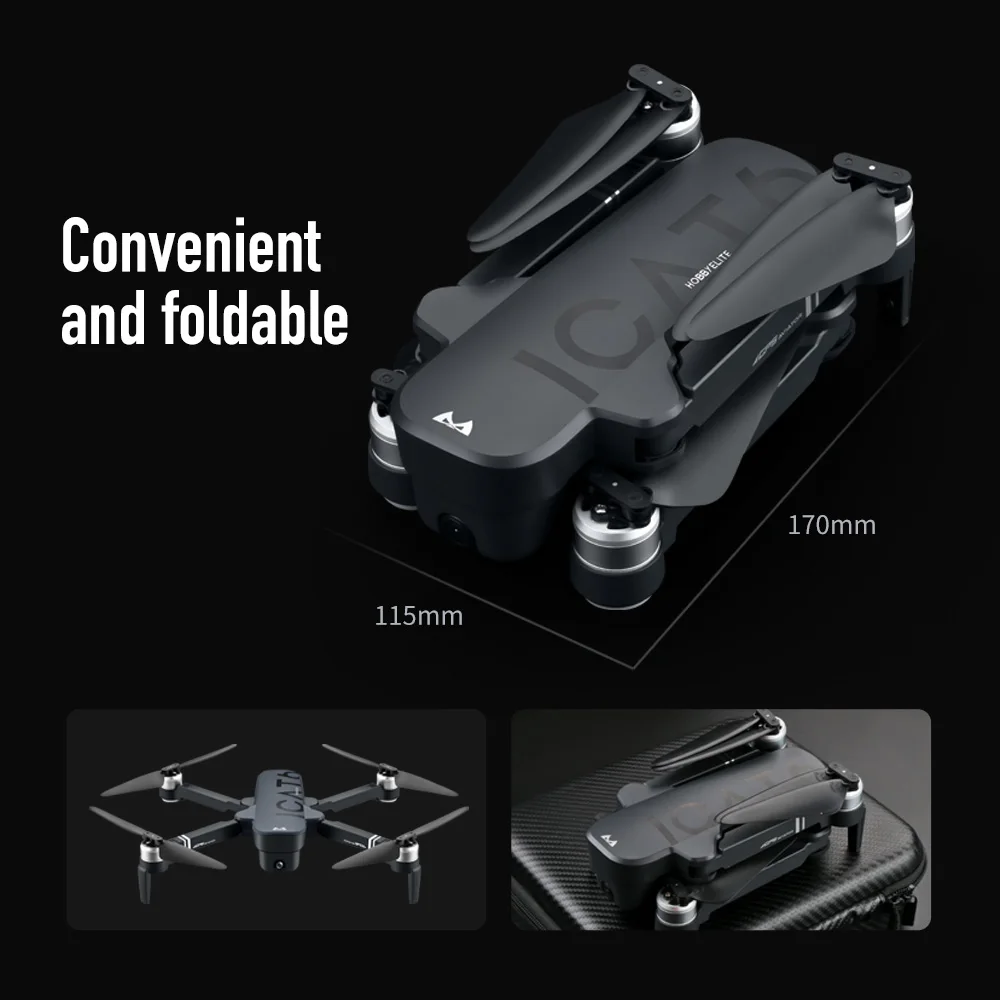 SMRC ICAT6 4K 5G Радиоуправляемый Дрон HD карданный камера wifi gps FPV Квадрокоптер 120 градусов широкоугольный приложение парящий гравитационный объект слежение