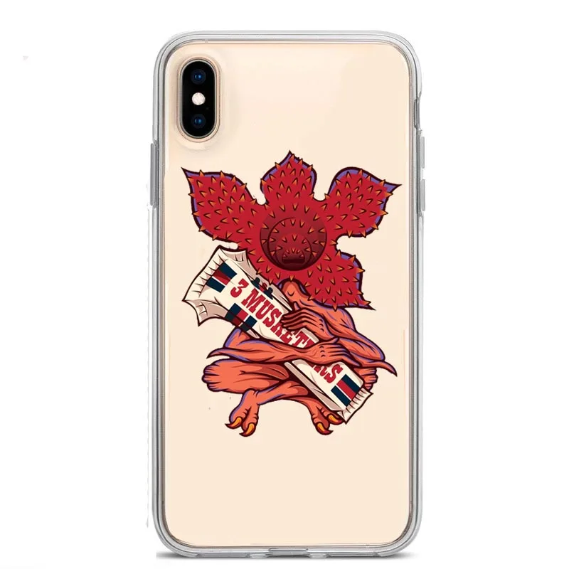 TPU Stranger things Сезон 3 Мягкий Силиконовый ТПУ чехол для телефона чехол для iPhone 8 7 6 6S Plus X XS MAX 5 5S SE XR Американский ТВ Coque Capa - Цвет: TPU