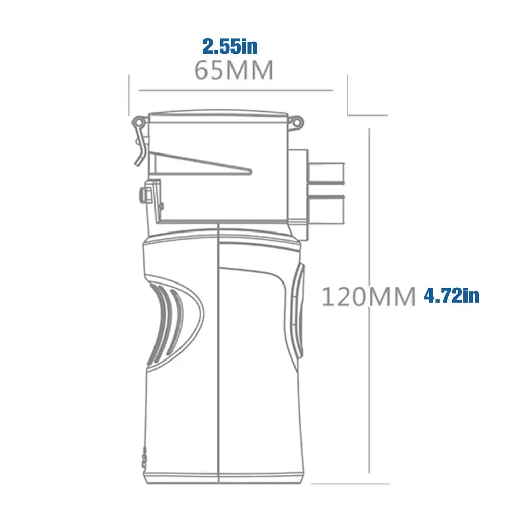 

Mini Handheld portable autoclean Inhale Nebulizer Mesh atomizer silent inhaler nebuliser inhalator for kids nebulizador portatil