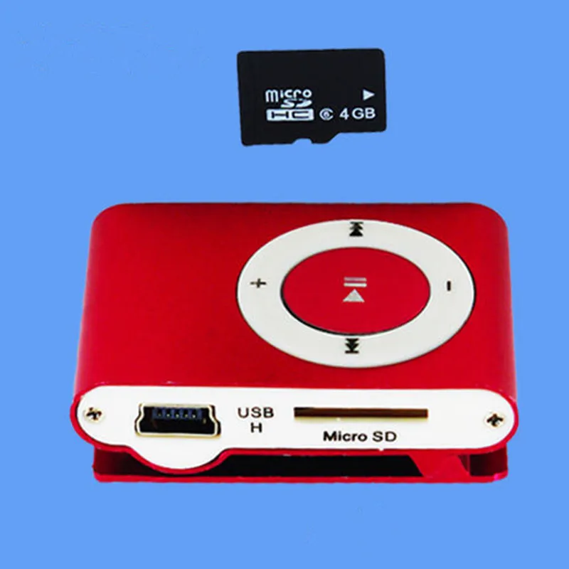

Portable MP3 player Mini Clip MP3 Player Walkman sport Mp3 music player TF Card Music Media Player
