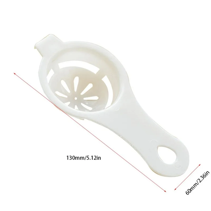 

Portable Egg Yolk White Separator Plastic Egg Divider With Collecting Base Bowl Yolk Catcher Home Kitchen Gadgets