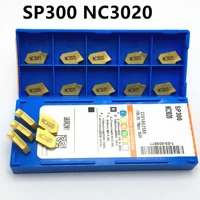 20pcs sp300 nc3020 blade carbide slotting tool holder lathe tool turning and slotting blade sp300