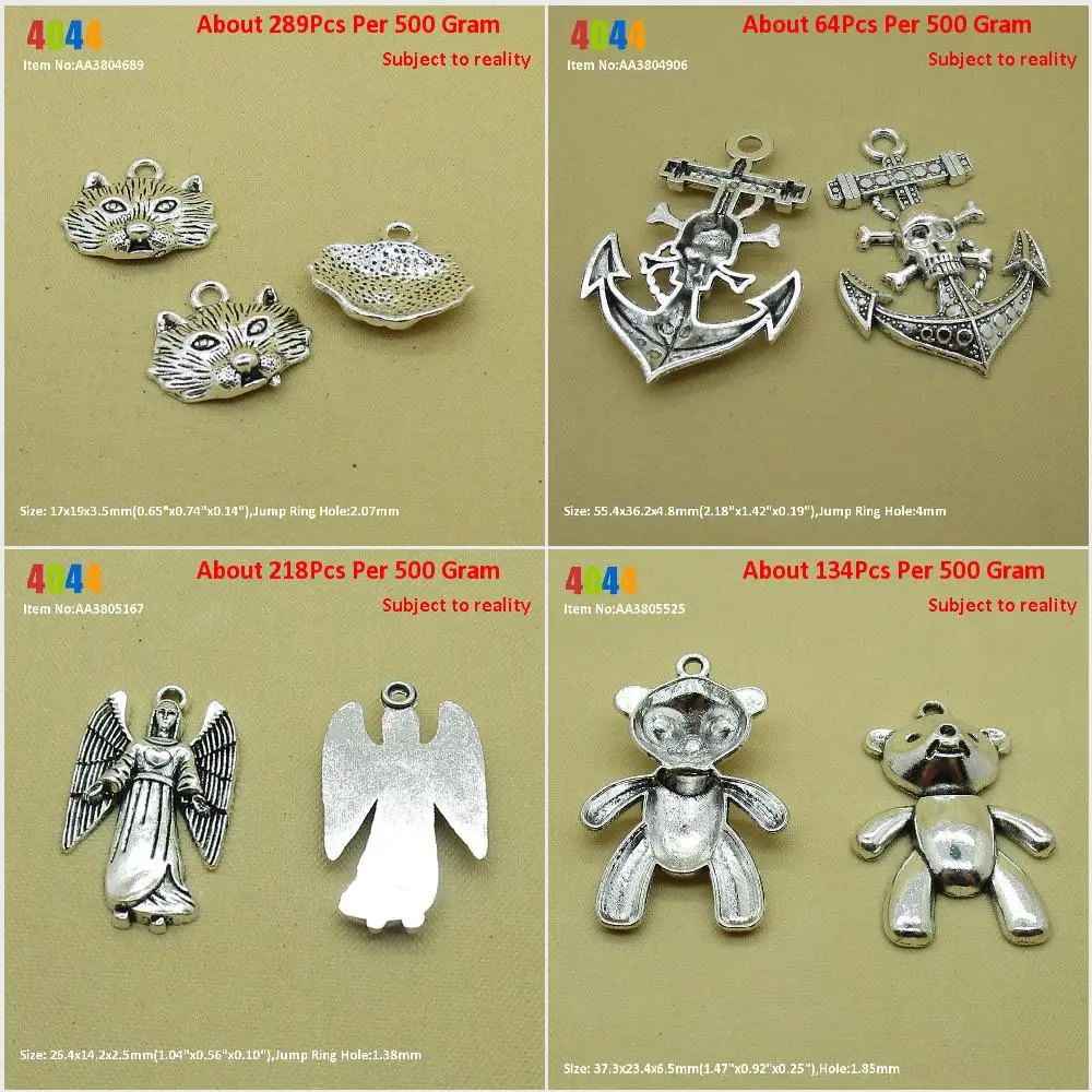 Подвески для изготовления украшений оптовые поставщики Волчья Голова Череп