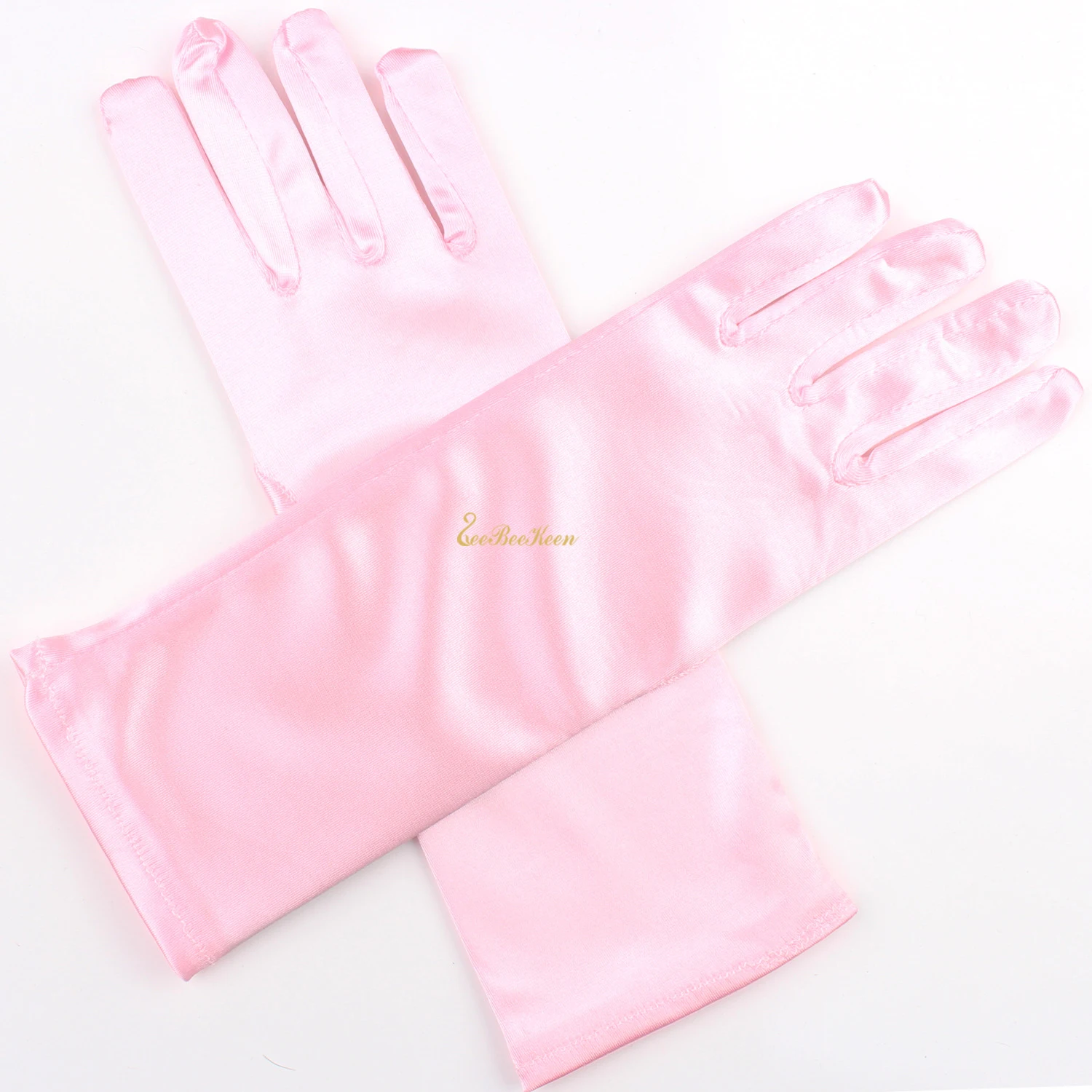 Девочки Эльза Анна косплей перчатки Детские Зимние Синие/розовые/фиолетовые