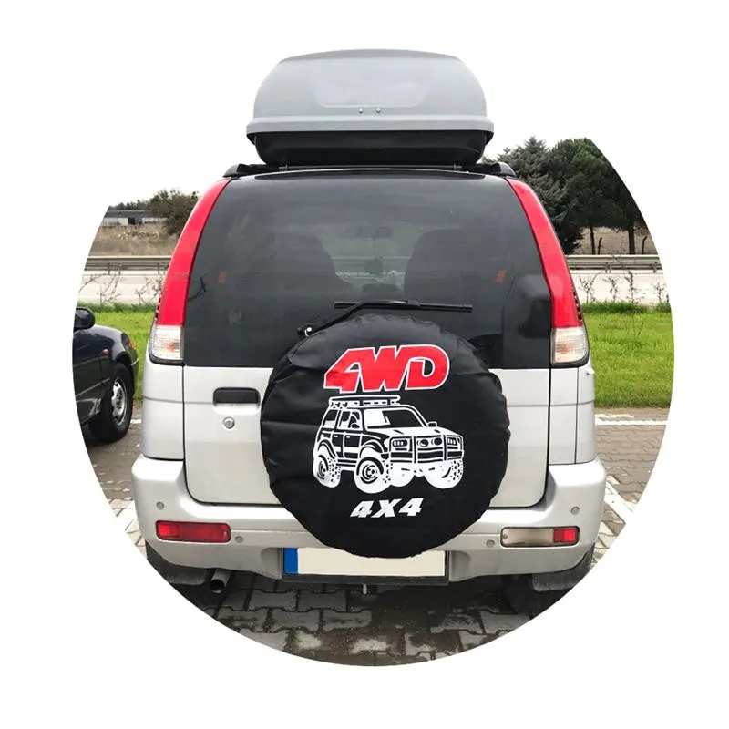 1" 15" 1" 17" дюймов 4WD 4x4 ПВХ кожаный чехол для запасного колеса для автомобильных шин 14 дюймов для Jeep Hummer
