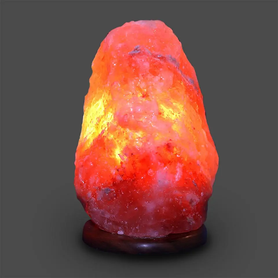 Солевая lamp &quotrock&quot wonder life 3-4 kg red salt rock солевая night light | Night Lights