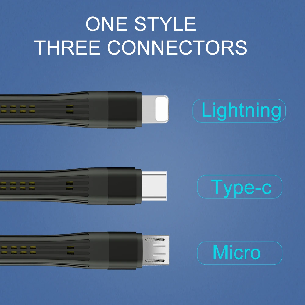 Swalle 3A USB кабель для зарядки Micro usb type-C кабель для iPhone X 8 7 6 Xiaomi huawei samsung S9 S8