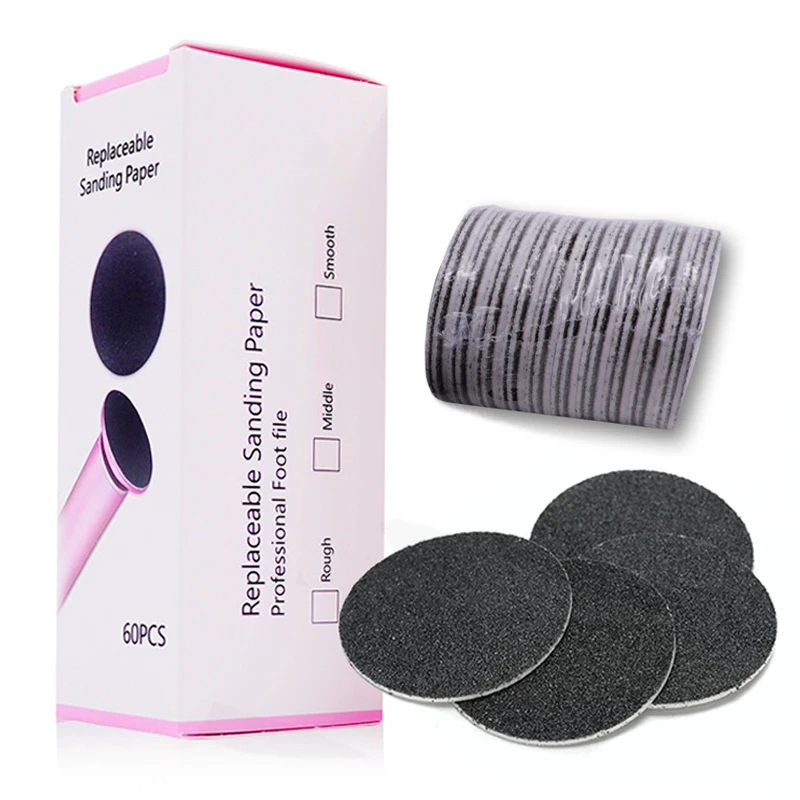 60 шт./лот сменный шлифовальный диск шлифовальная бумага аксессуар для