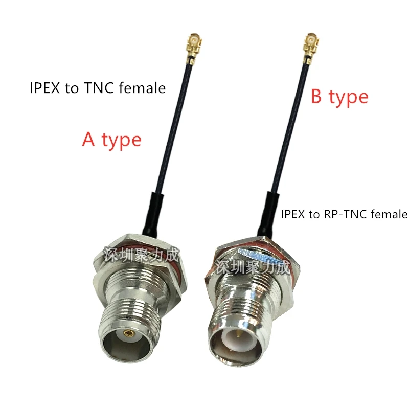 1 шт. 15 см кабель IPEX к TNC Женский РЧ коаксиальный RP-TNC удлинитель RF1.37 Кабель-адаптер