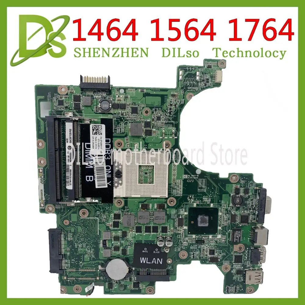 KEFU DA0UM3MB8E0 материнская плата для Dell Inspiron 1464 1564 1764 PGA989 DDR3 100% протестированная