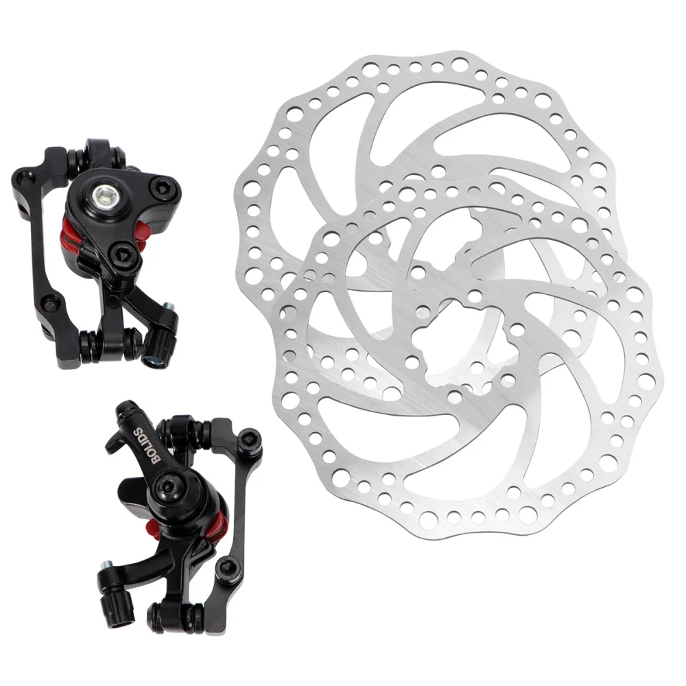 

1 Pair of Mechanical Bike Disc Brake Front & Rear Disc Rotor Brake Kit for Mountain