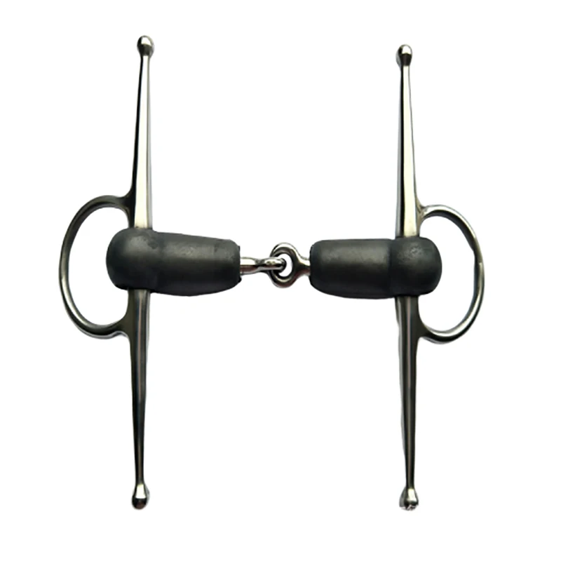 

Stainless Steel Horse Mouth Riding Bit Horse Riding Racing Equipment Snaffle Copper Link Bit Equestrian Decoration Accessory
