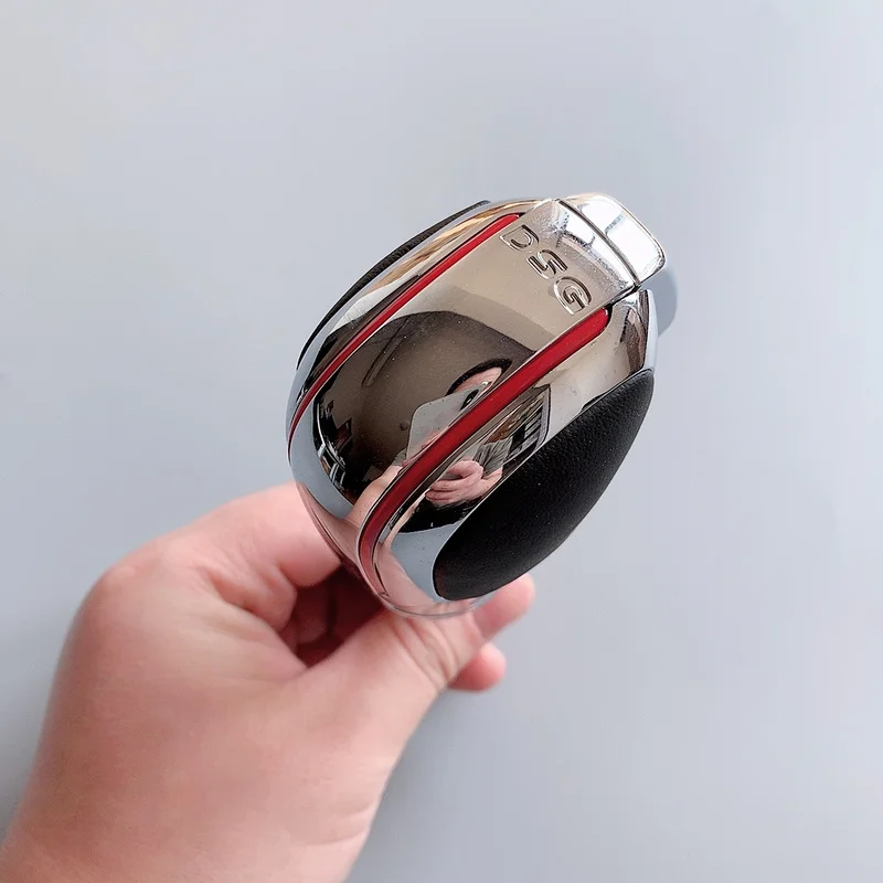 Модифицированная хромированная матовая ручка переключения передач DSG крышка