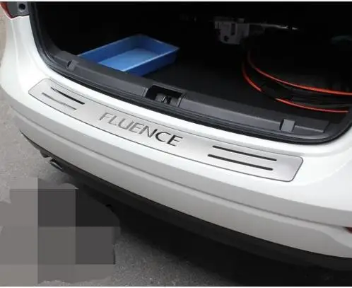Для Renault Fluence 2011 2012 2013 2014 2015 2016 2017 2018 протектор заднего бампера из Нержавеющей