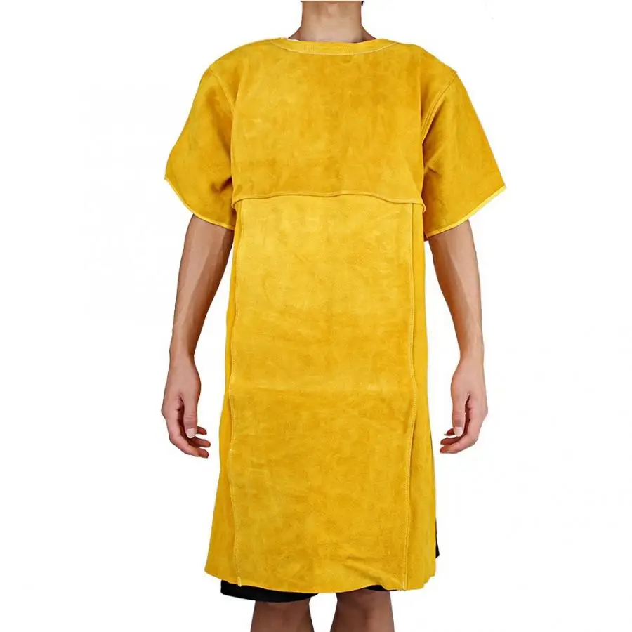 Электрические защитные перчатки из коровьей спилковой кожи жаростойкий