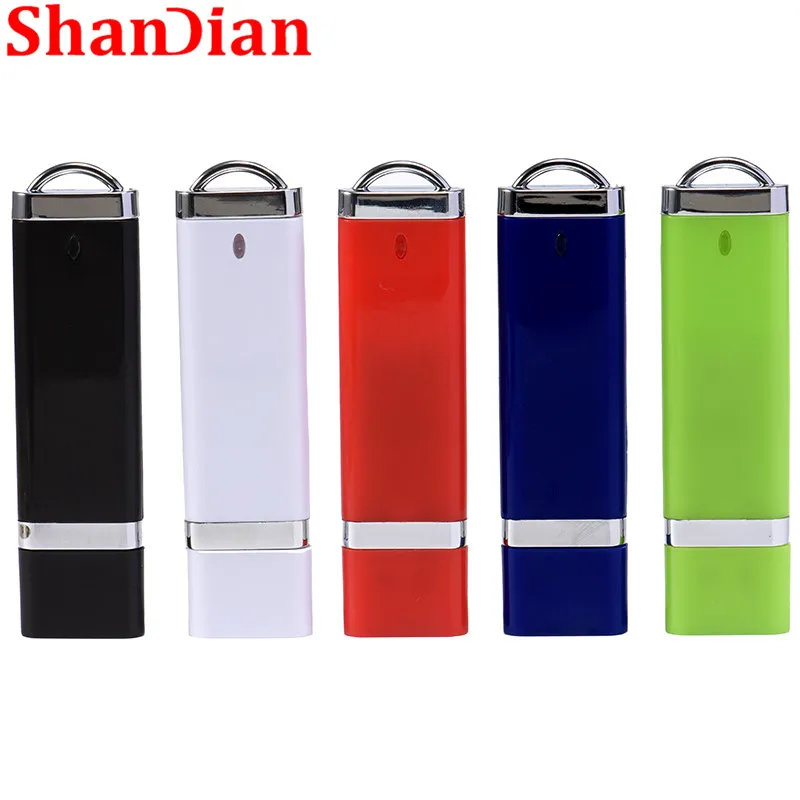 Модный креативный деловой USB флеш накопитель SHANDIAN 4 цвета 32 Гб 64 ГБ флэш Флэшка для