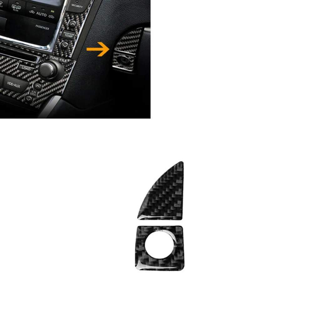 Ручка отделка ящика для перчаток lexus IS250 300 350 2006-2012 автомобиля из углеродного