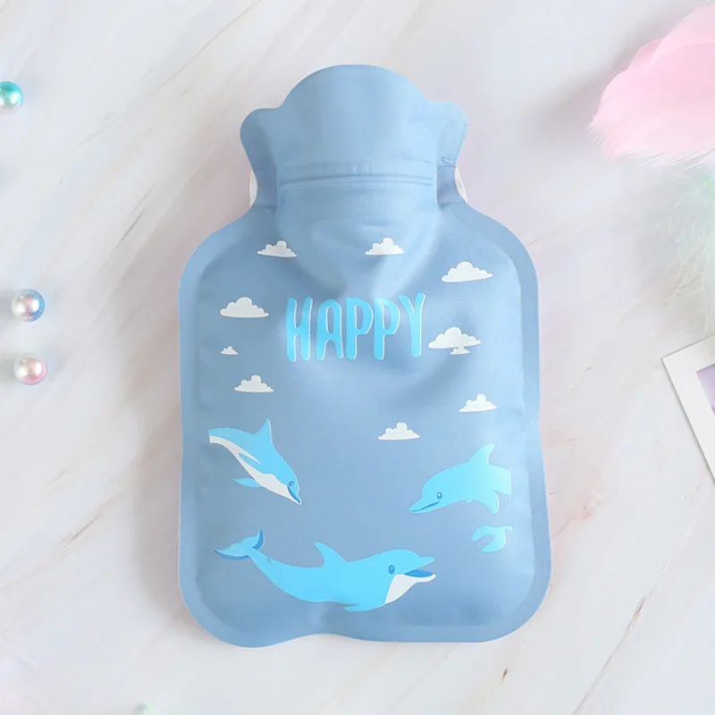 Мультяшная ручная Теплая бутылка для воды Милая мини-бутылка горячей маленькая