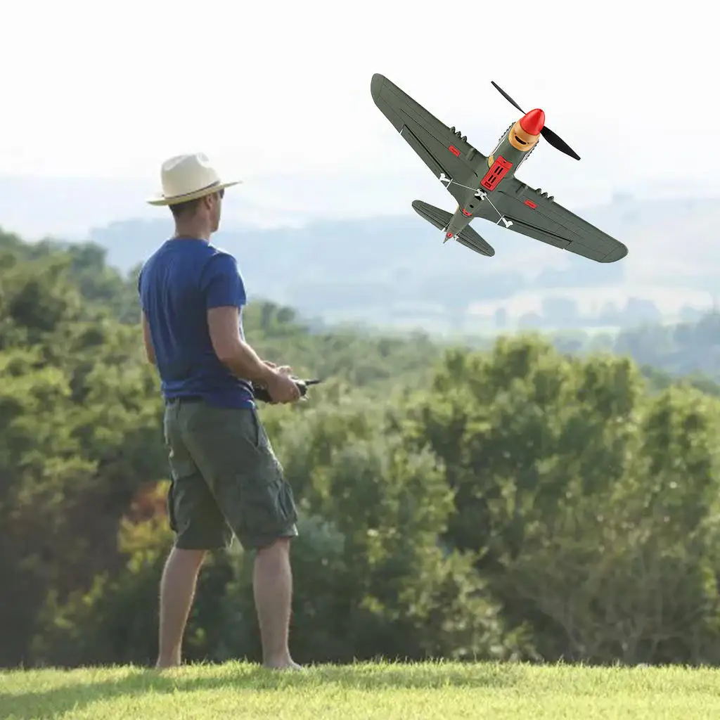 

XKA220 Radio Control Airplane, 2.4G 4 Channel Remote Control Plane, Easy to Fly EPP RC Aircraft with Battery
