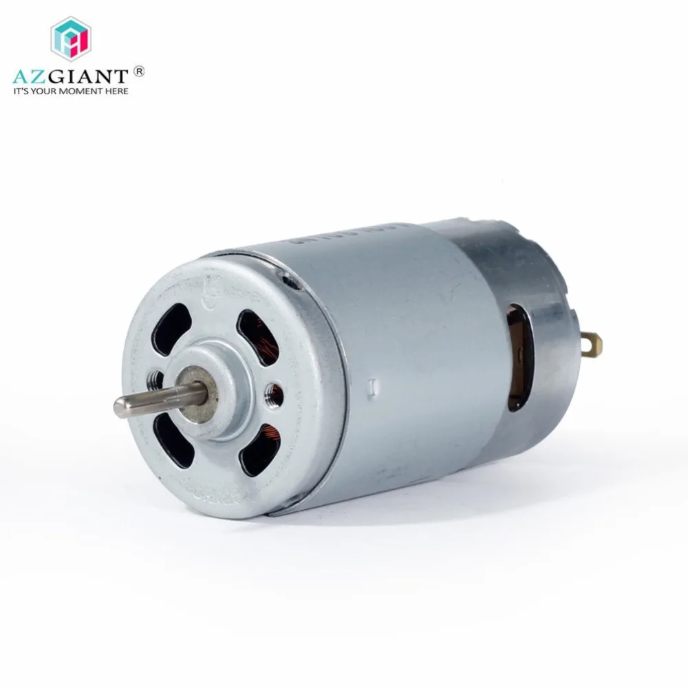 AZGIANT 1030628 микро мотор 395 двухголовый DC развертки Пол Робот 18V 11700 rpm | Автомобили и
