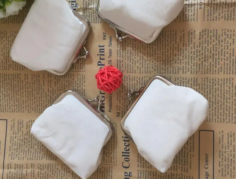 120 шт DIY белые чистые холщовые мешки для хранения девочек Детский кошелек монет