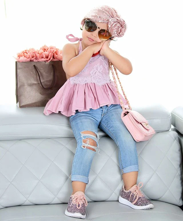 Новинка 2020 года Летняя детская одежда для девочек Топ с вырезом Вечерние платья